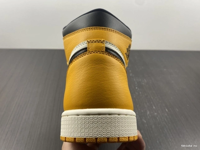 Cheap TB Air High Jordan Toe 555088-711 OG 1 Yellow 0810
